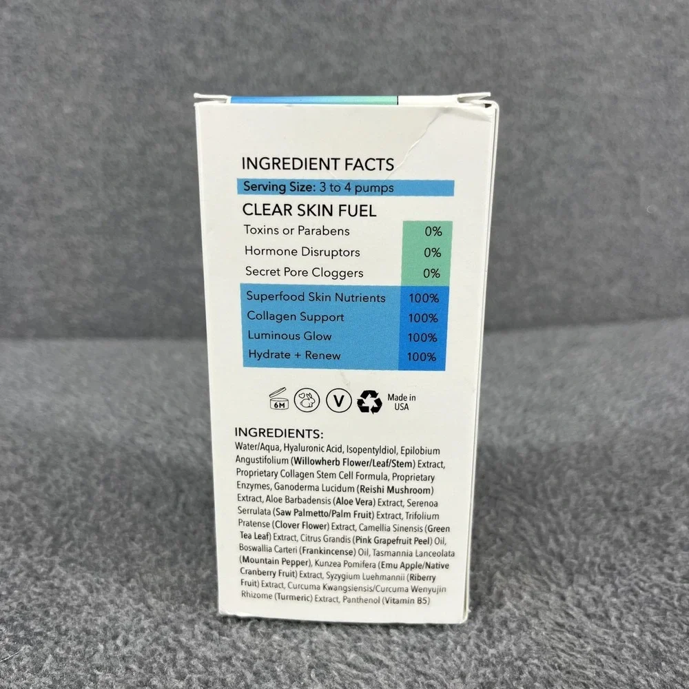CLEARSTEM Skincare CELLRENEW serum 1 oz New in Box Sealed